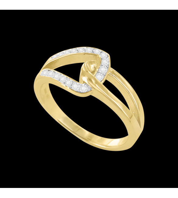 ikps bijoux Bague Plaqué Or GCJ943-1