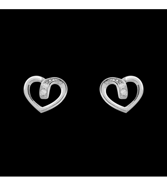 ikps bijoux Boucle d'oreille argent CHE020