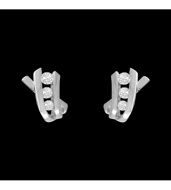 ikps bijoux Boucle d'oreille argent CHE021