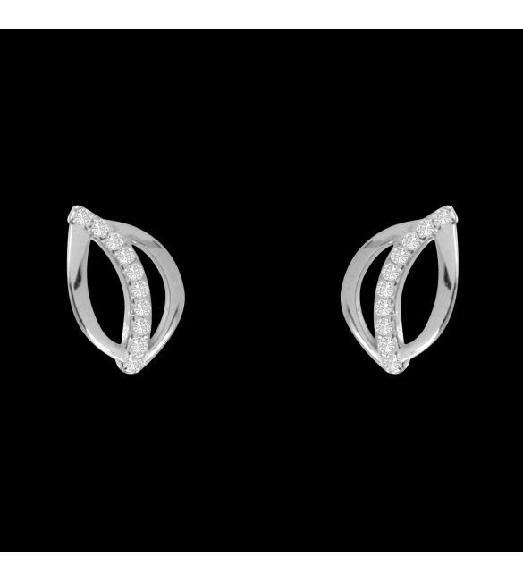 ikps bijoux Boucle d'oreille argent CHE024