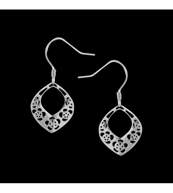 ikps bijoux Boucle d'oreille argent CHE076