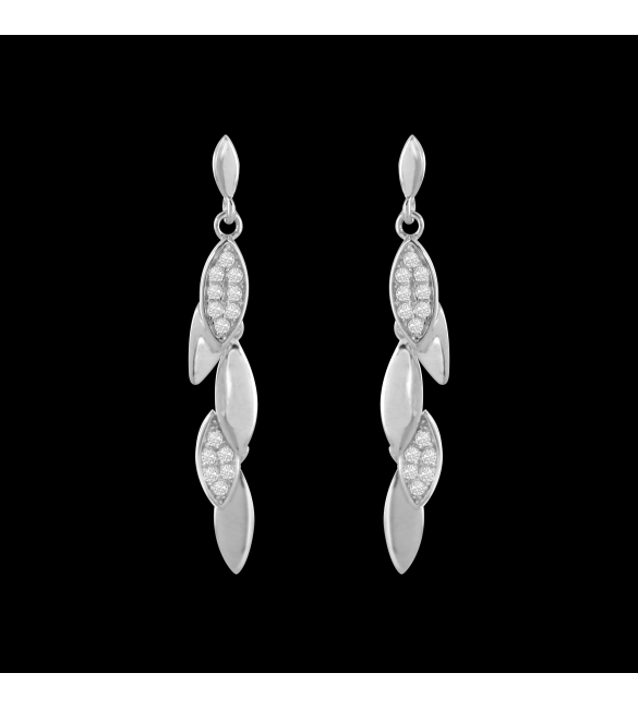 ikps bijoux Boucle d'oreille argent CHE082