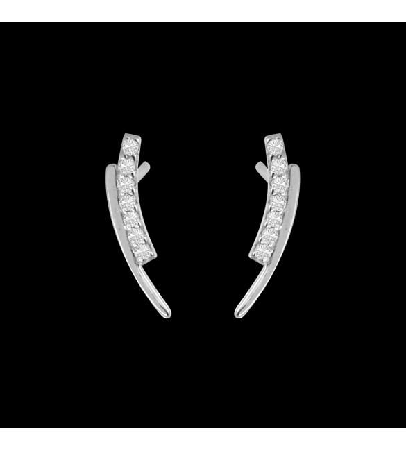 ikps bijoux Boucle d'oreille argent CHE104