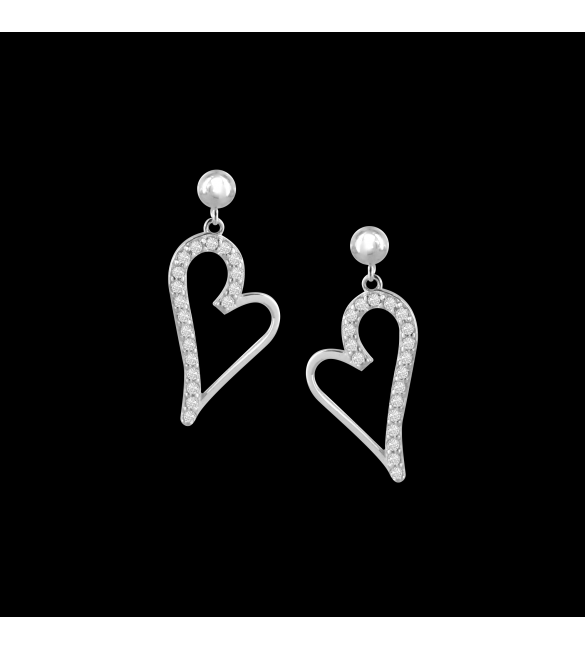 ikps bijoux Boucle d'oreille argent CHE118