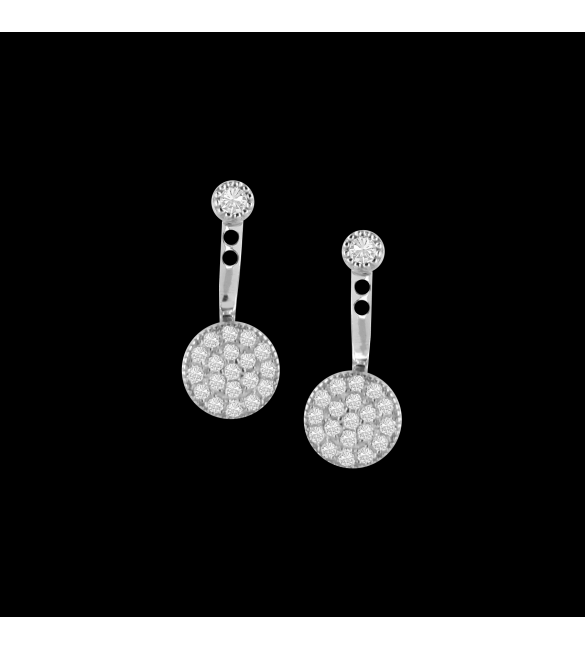 ikps bijoux Boucle d'oreille argent CHE119
