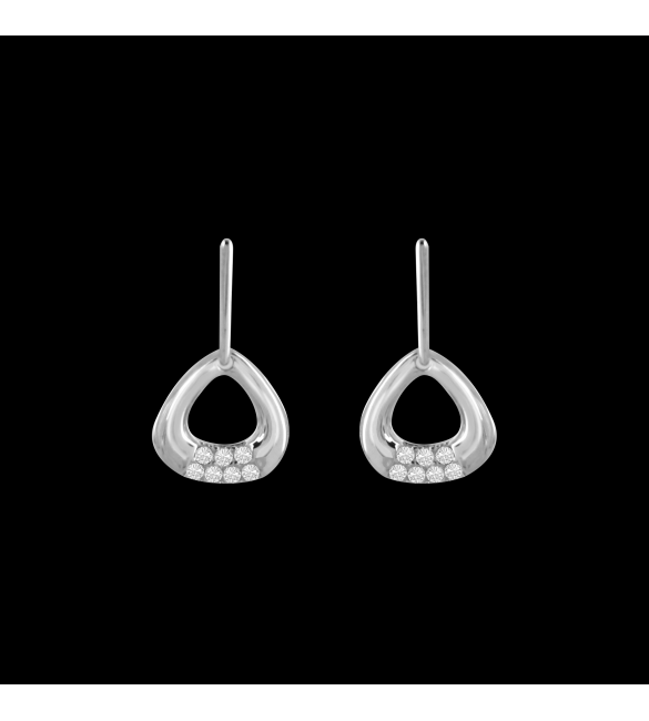 ikps bijoux Boucle d'oreille argent CHE124