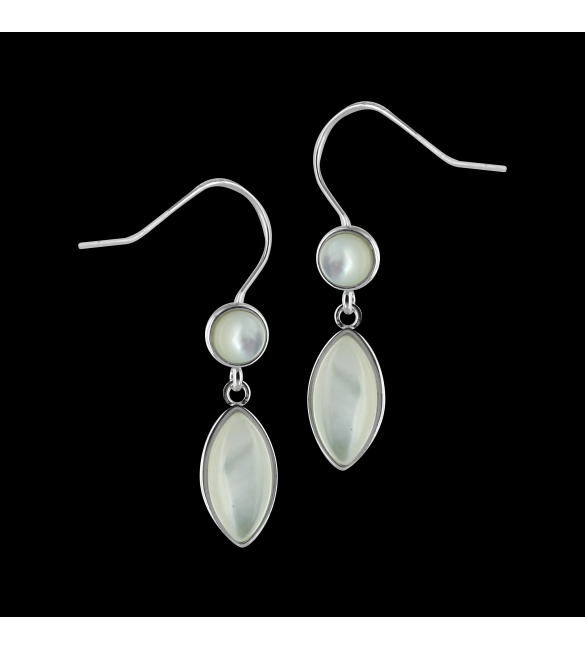 ikps bijoux Boucle d'oreille argent EHC001B