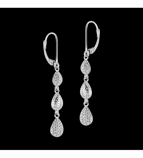 ikps bijoux Boucle d'oreille Argent EHC002B