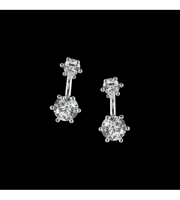 ikps bijoux Boucle d'oreille argent EHC034B