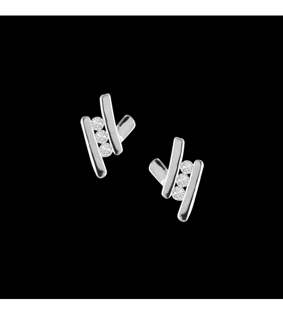 ikps bijoux Boucle d'oreille Argent EHC129B