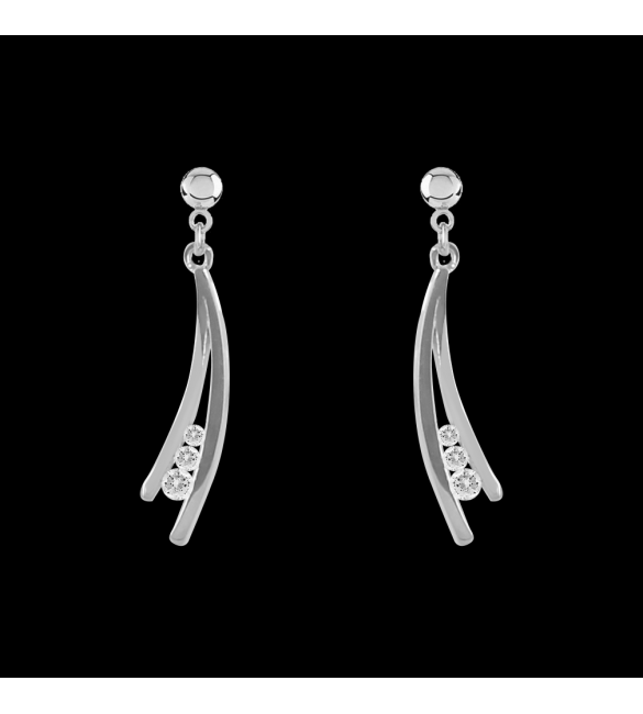 ikps bijoux Boucle d'Oreille Argent GCE327