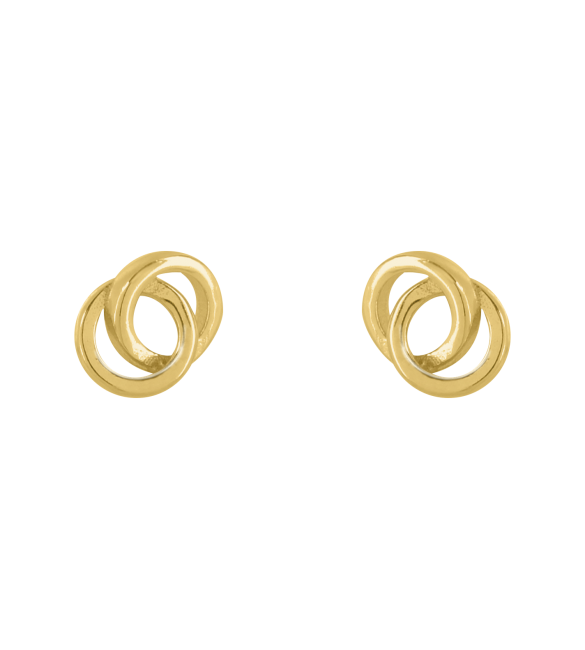 Ikps Bijoux Boucle D'oreille Plaqué Or CHE036-1