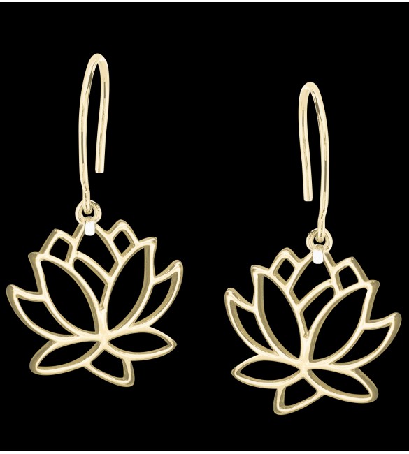 ikps bijoux Boucle D'Oreille Plaque Or EHD439T-1