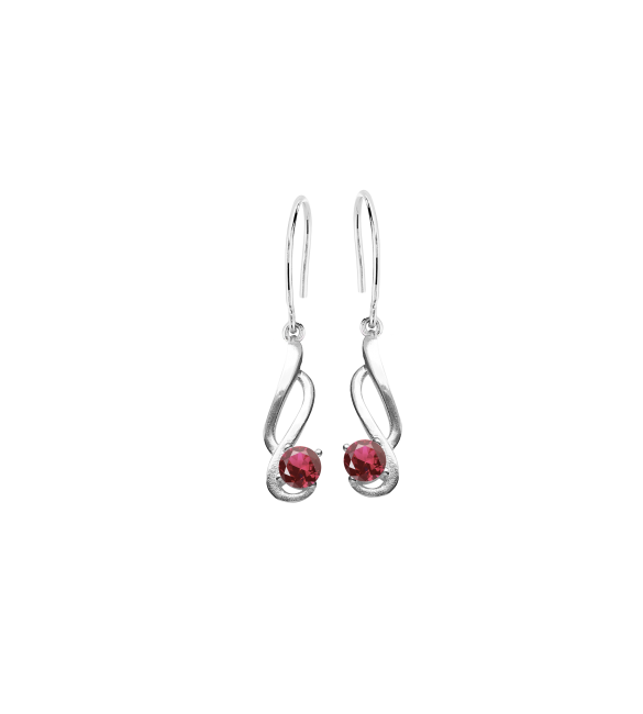 ikps bijoux Boucles d'oreilles argent EHD436B-R