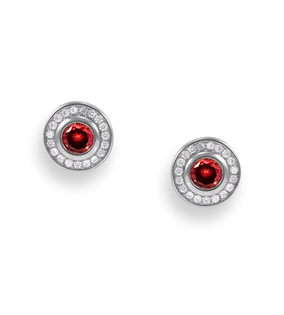 ikps bijoux Boucles d'oreilles EHD737B-R