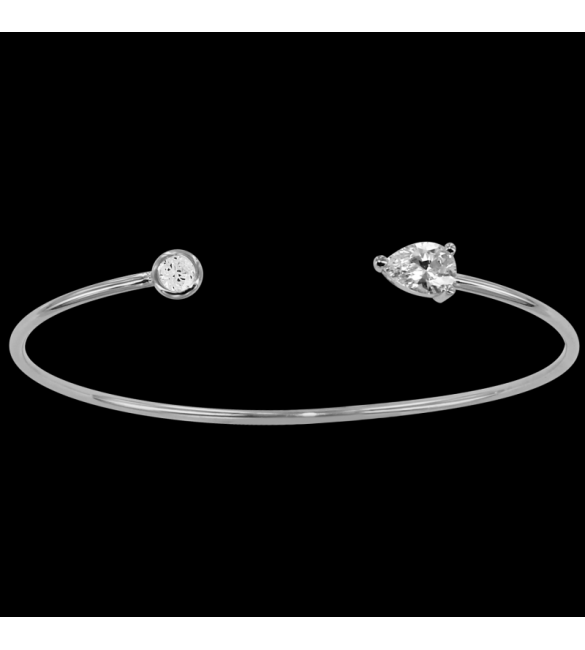 ikps bijoux Bracelet jonc argent CHZ024
