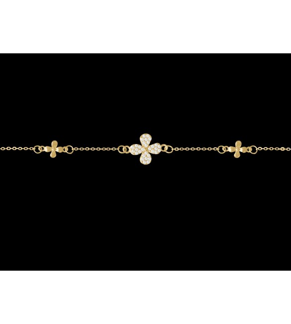 ikps bijoux Bracelet Plaqué Or LHD128T-1