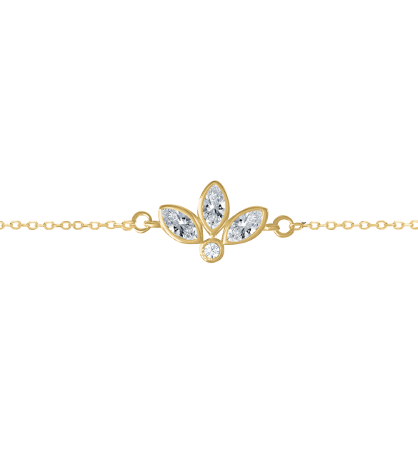 Ikps Bijoux Bracelet Plaqué Or LHD149T-1