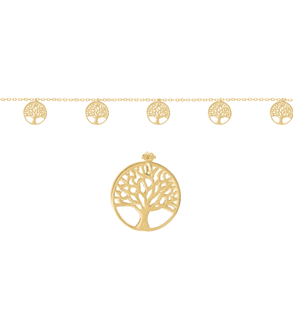 Ikps Bijoux Bracelet Plaqué Or LHD150T-1