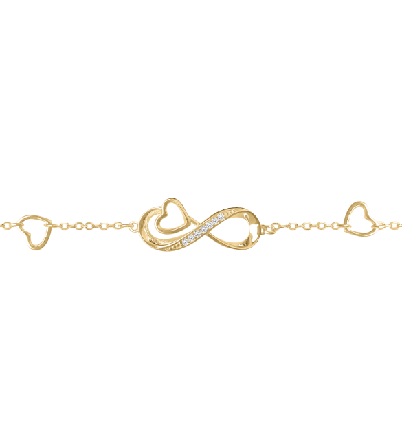 Ikps Bijoux Bracelet Plaqué Or LHD162B-1