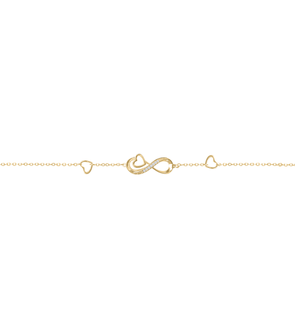 ikps bijoux Bracelet Plaqué Or LHD162B-1