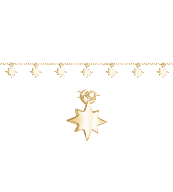 Ikps Bijoux Bracelet Plaqué Or LHD165B-1