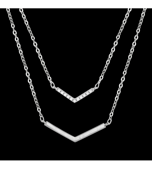 ikps bijoux Collier argent CHT062