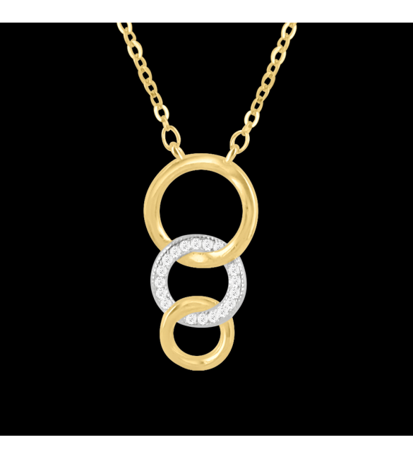 ikps bijoux Collier Plaqué Or CHT080-1