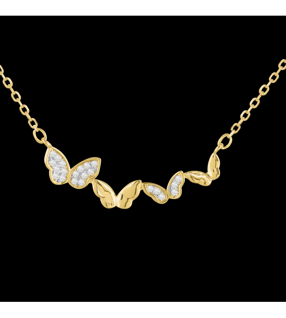 ikps bijoux Collier Plaqué or CHT176-1