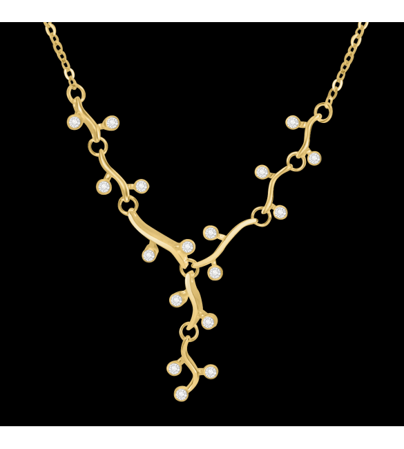 ikps bijoux Collier Plaqué Or GCT366-1