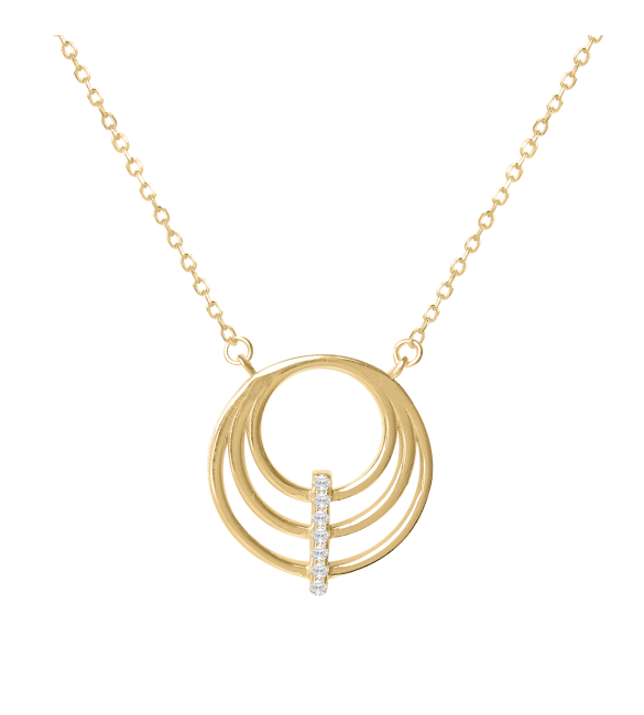 Ikps Bijoux Collier Plaqué Or THD302B-1