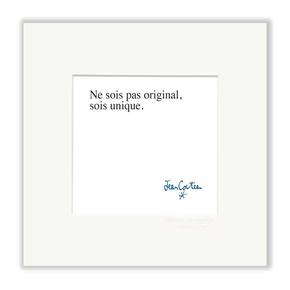 image republic 0002 NE SOIS PAS ORIGINAL SOIS UNIQUE