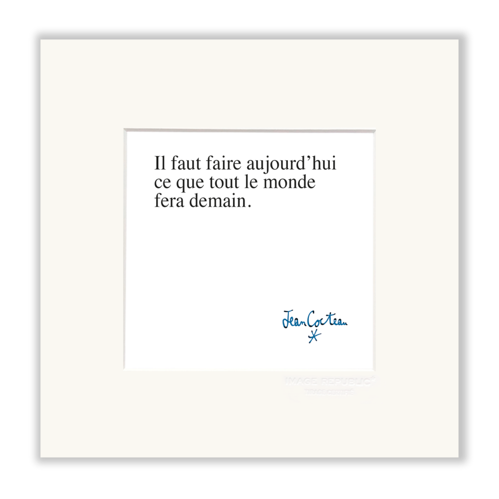 image republic 0004 IL FAUT FAIRE AUJOURD'HUI CE QUE TOUT LE MONDE