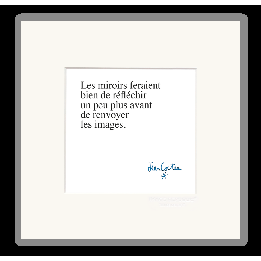 image republic 0010 LES MIROIRS FERAIENT BIEN DE REFLECHIR UN PEU