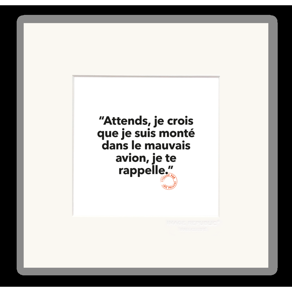 image republic 91 ATTEND JE CROIS QUE JE SUIS MONTE