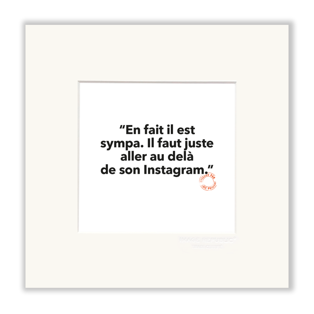 image republic 10 EN FAIT IL EST SYMPA