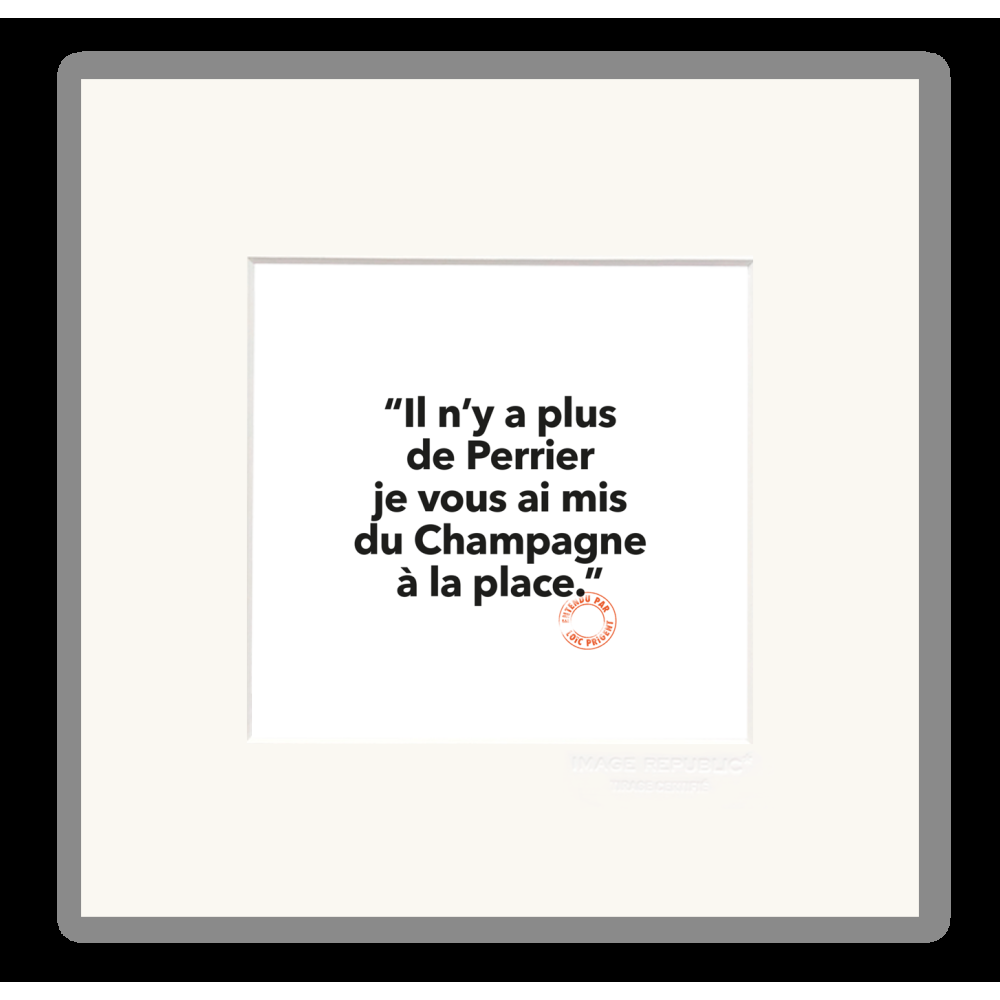 image republic 101 IL N'Y A PLUS DE PERRIER