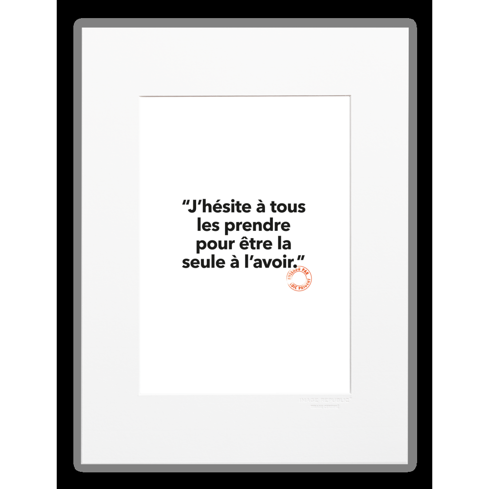 image republic 105 J'HESITE A TOUS LES PRENDRE