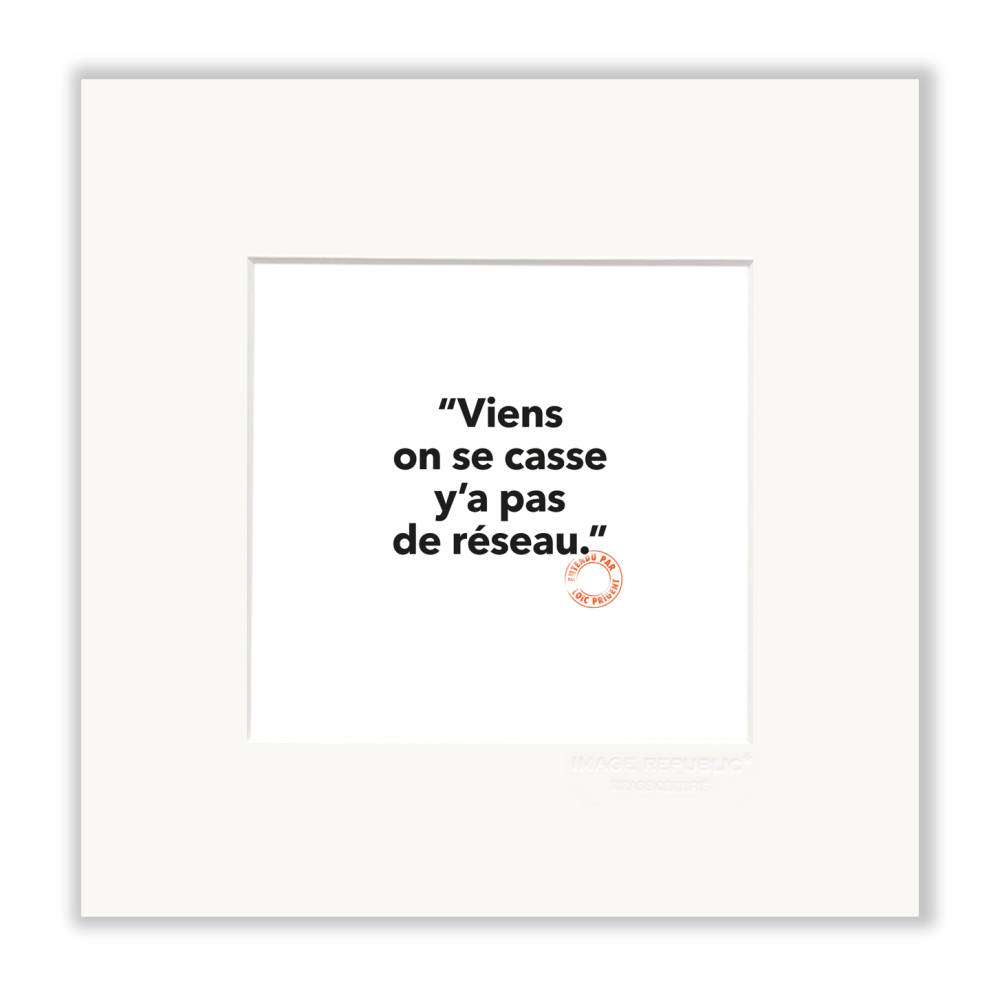 image republic 111 VIENS ON SE CASSE