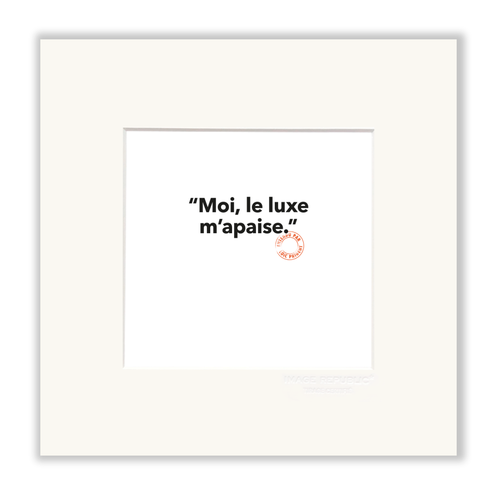 image republic 118 MOI LE LUXE M'APAISE