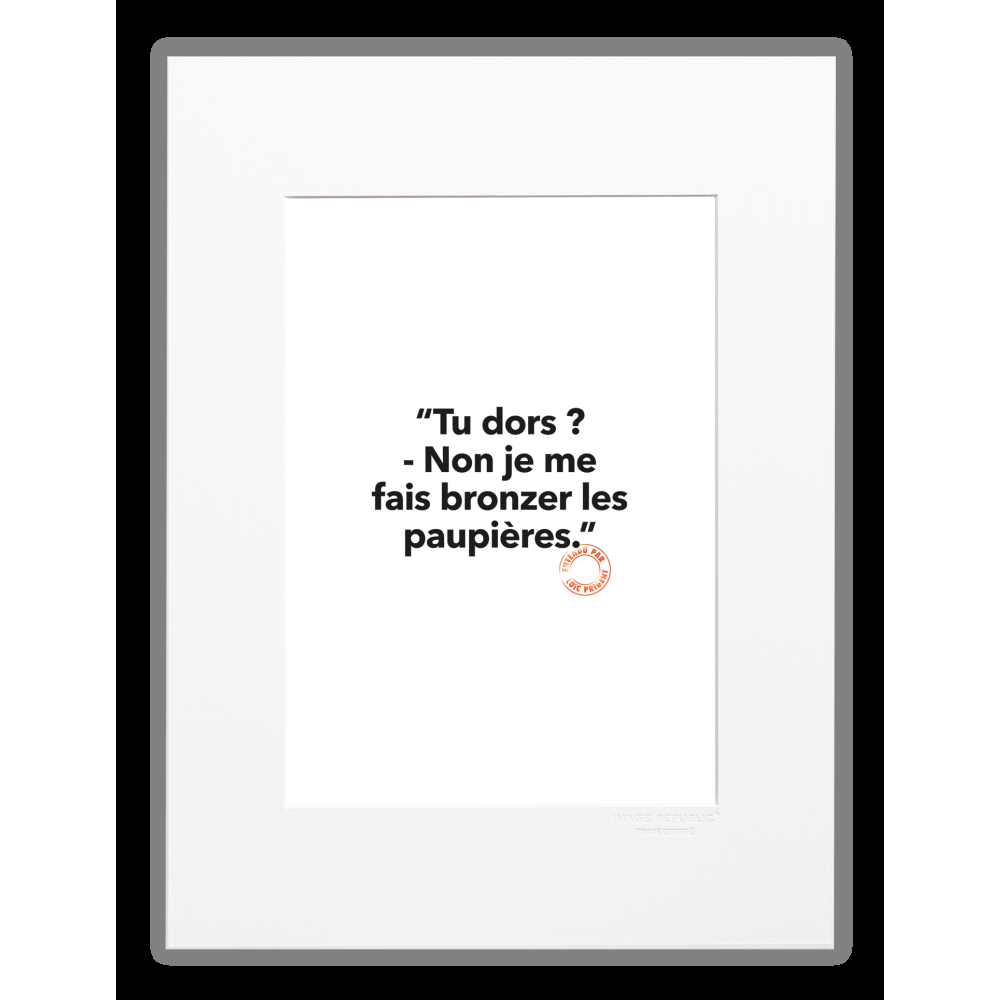 image republic 134 TU DORS ? NON JE ME FAIS