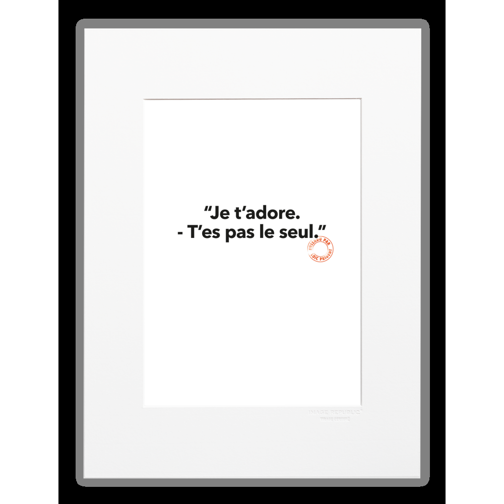 image republic 21 JE T'ADORE