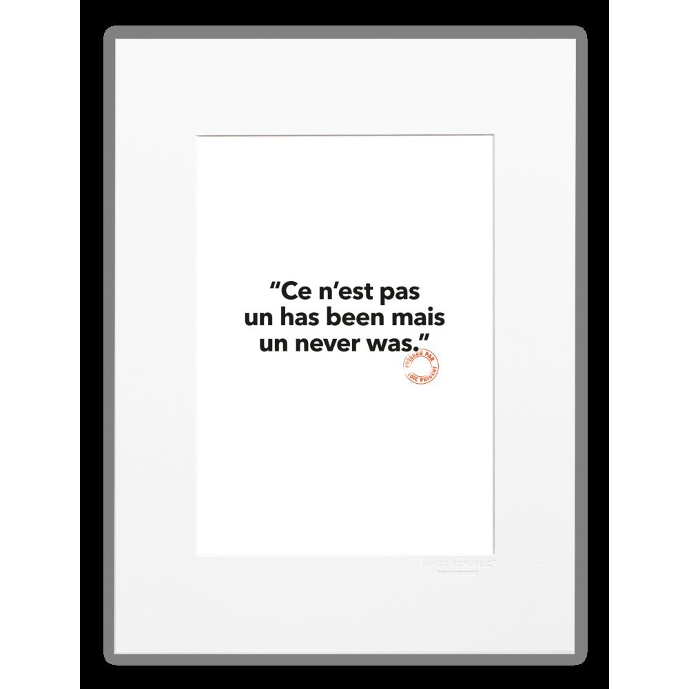 image republic 24 CE N'EST PAS UN HAS BEEN