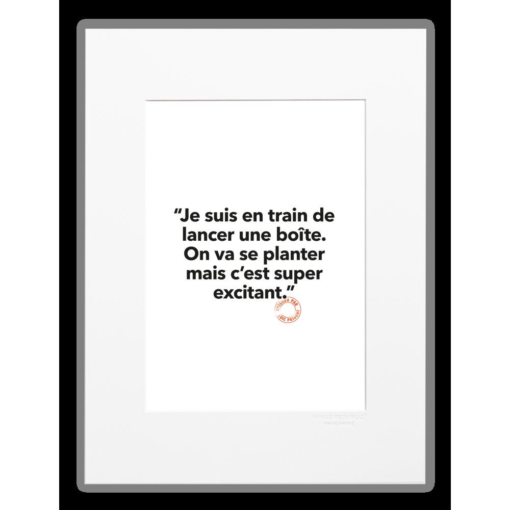 image republic 45 JE SUIS EN TRAIN