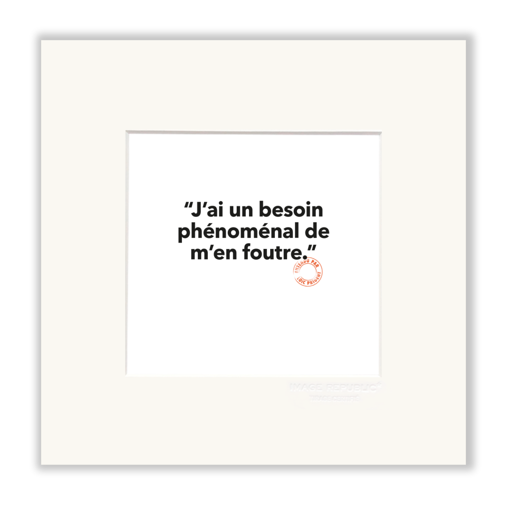 image republic 51 J'AI UN BESOIN