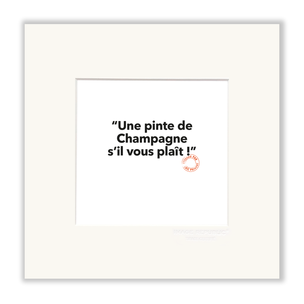 image republic 67 UNE PINTE DE CHAMPAGNE