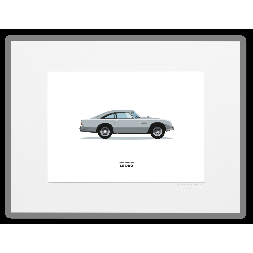 image republic ASTON MARTIN DBS GRISE