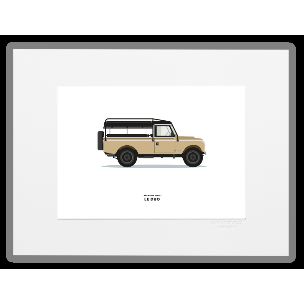 image republic LAND ROVER BEIGE