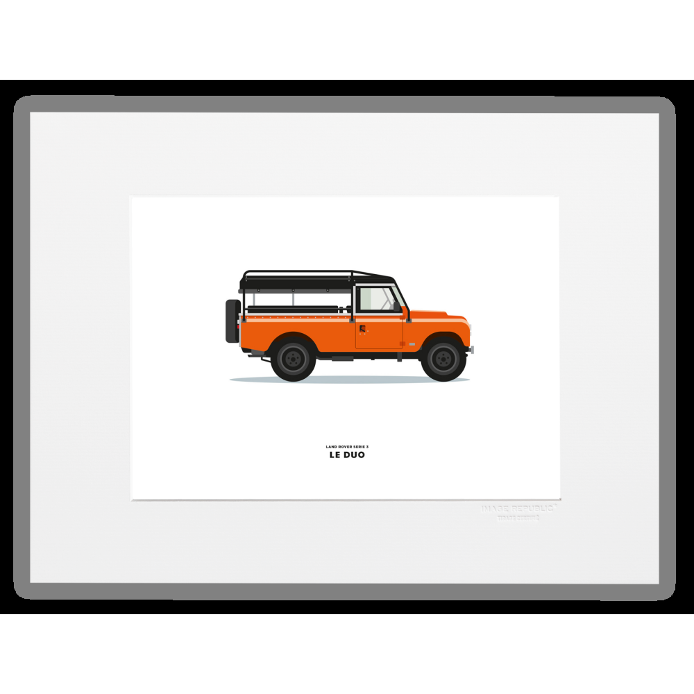 image republic LAND ROVER ORANGE