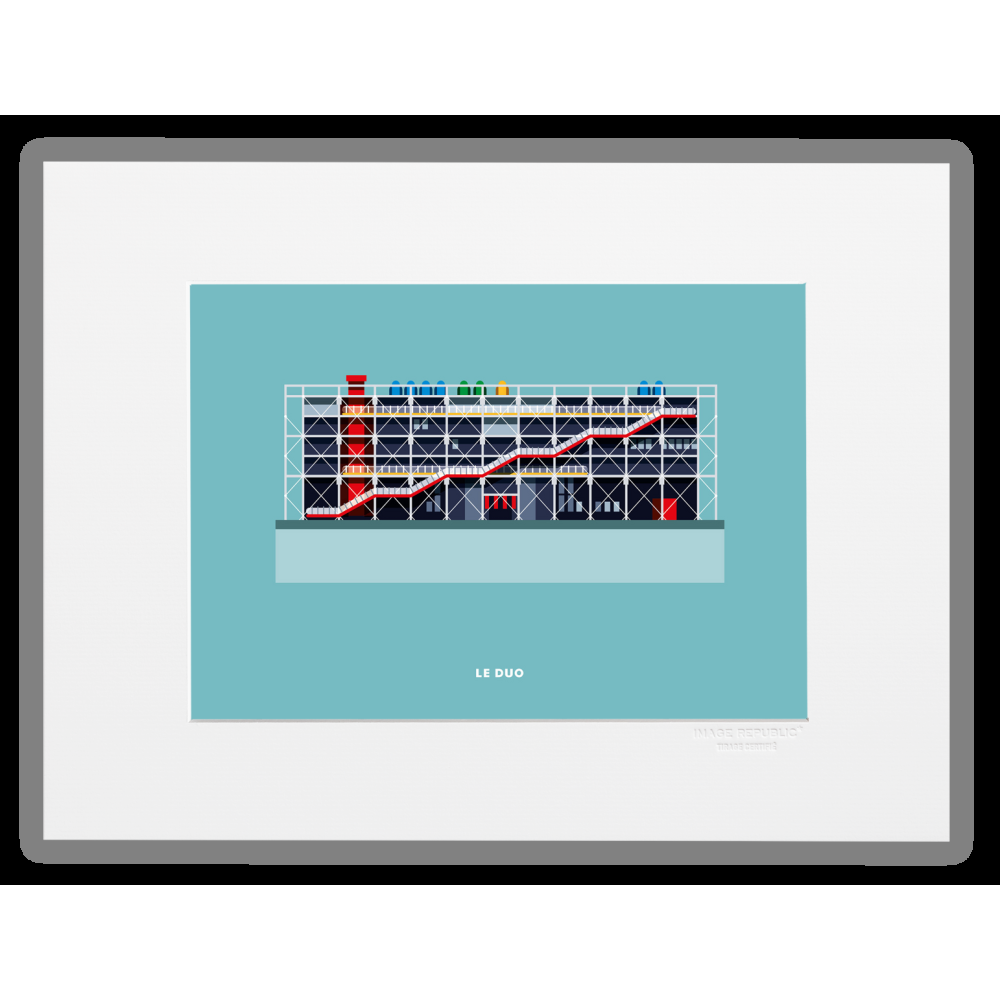 image republic MUSEE POMPIDOU FRANCE